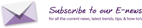 Subscribe to our E-news