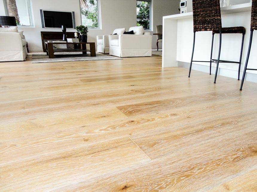 Lime Washed Flooring
