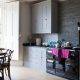 slate look tiles kitchen splashback