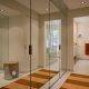 mirrored cabinet doors