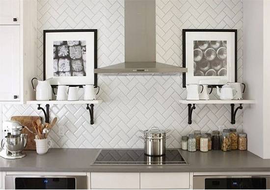 Kitchen splashback